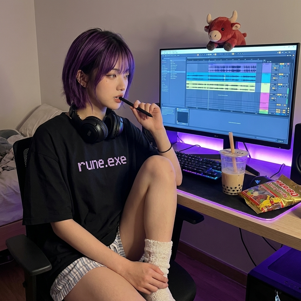 KAIRUNE — 3 a.m., bull plush watching.