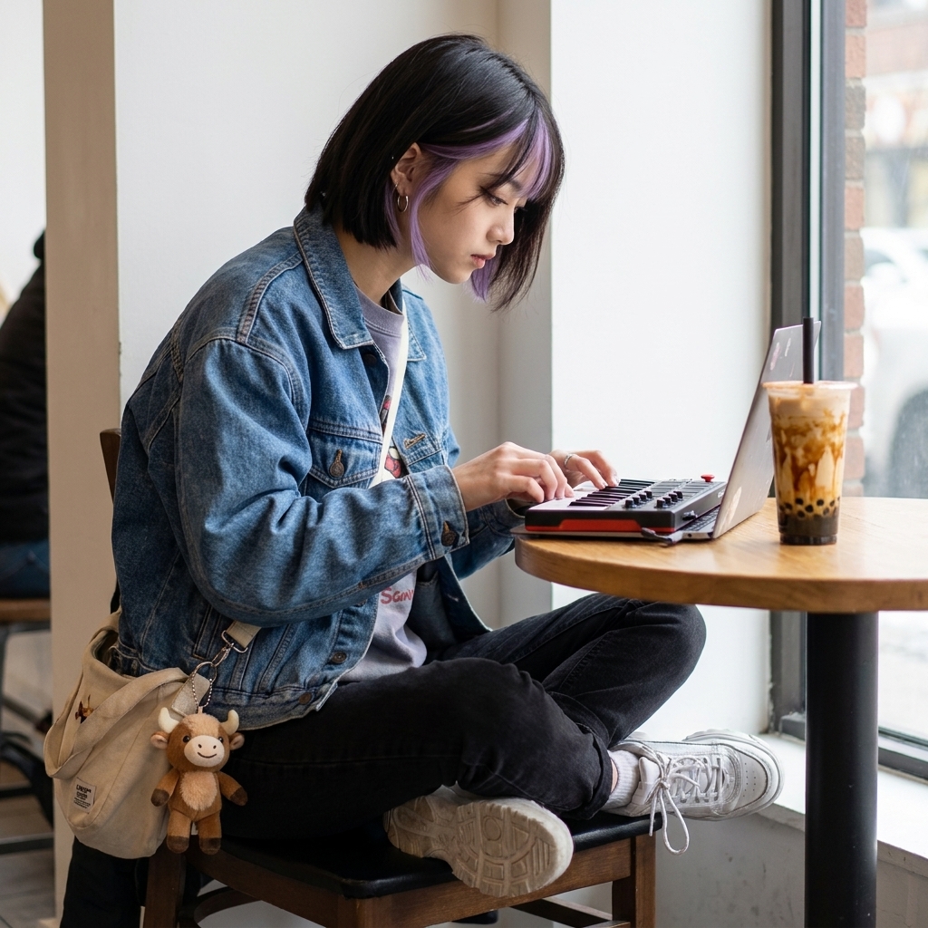 KAIRUNE — Toronto, MIDI controller in tow.