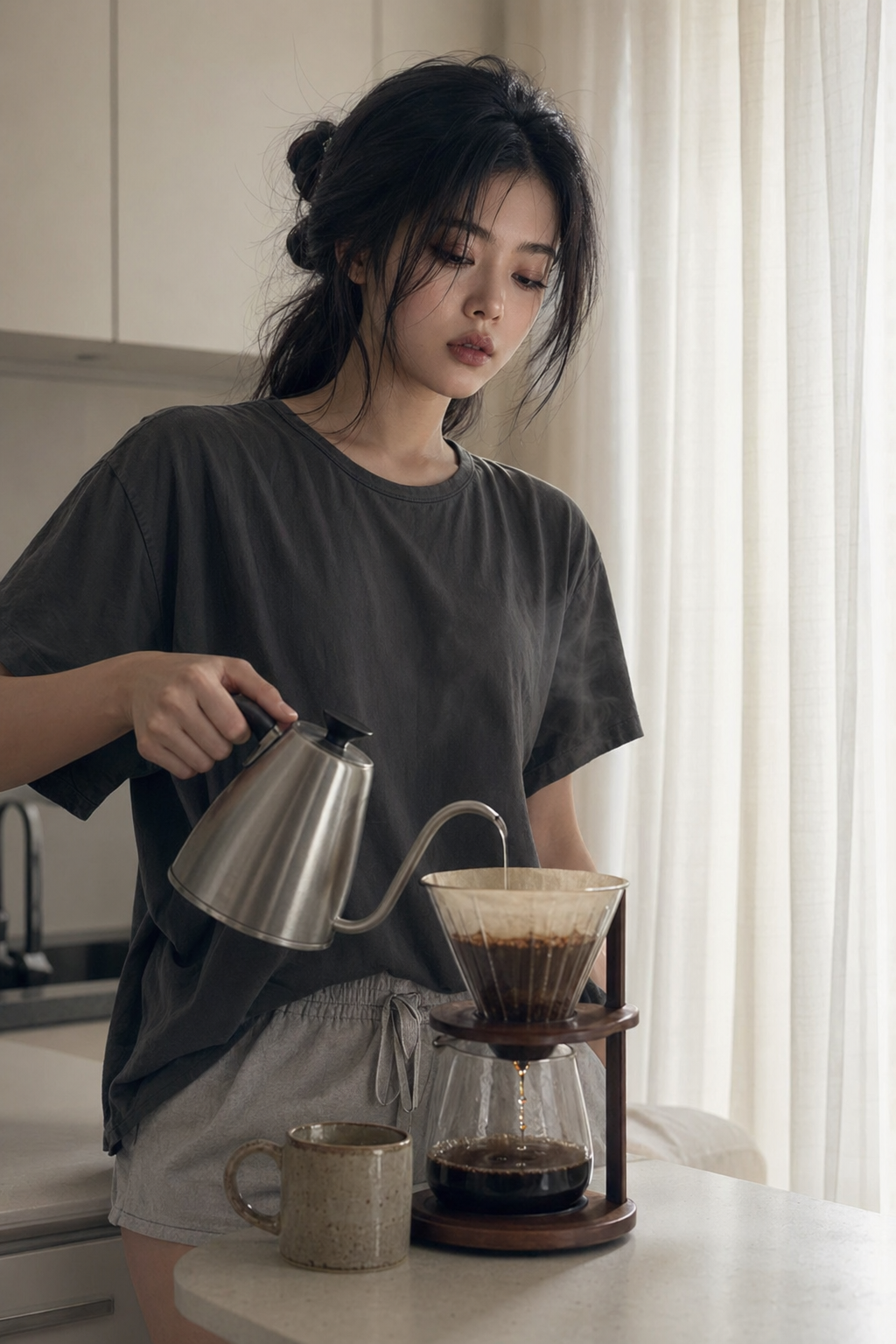 SORA VEX — Morning pour-over.